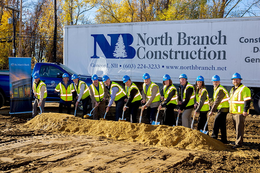 St. Mary's Bank Concord Branch Ground Breaking